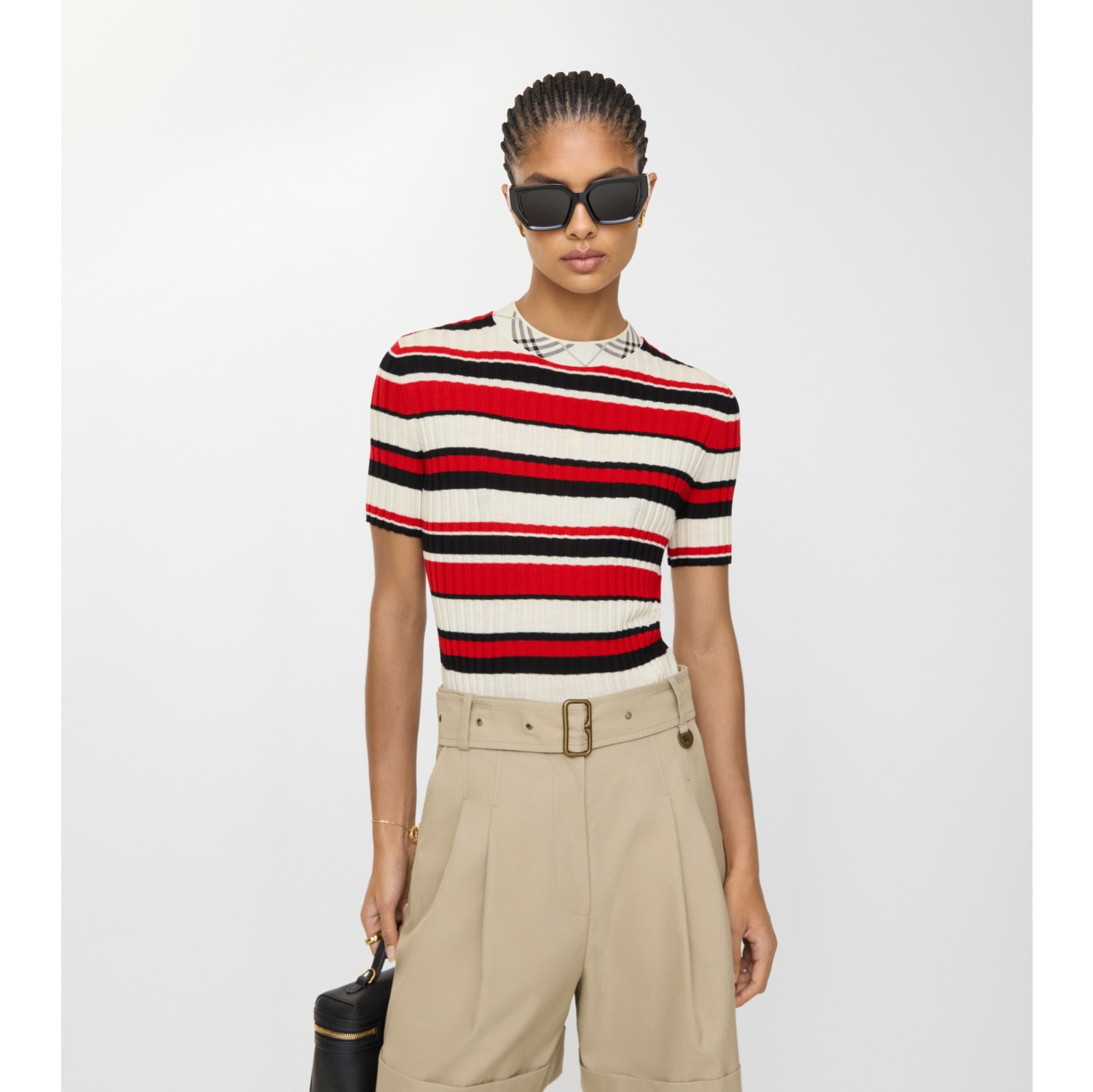 Striped Wool T-shirt