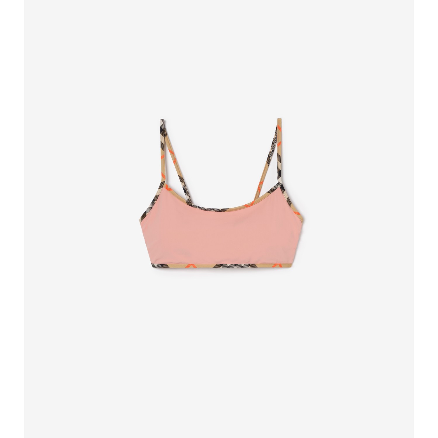 Check Trim Bikini Top - thumbnail 8
