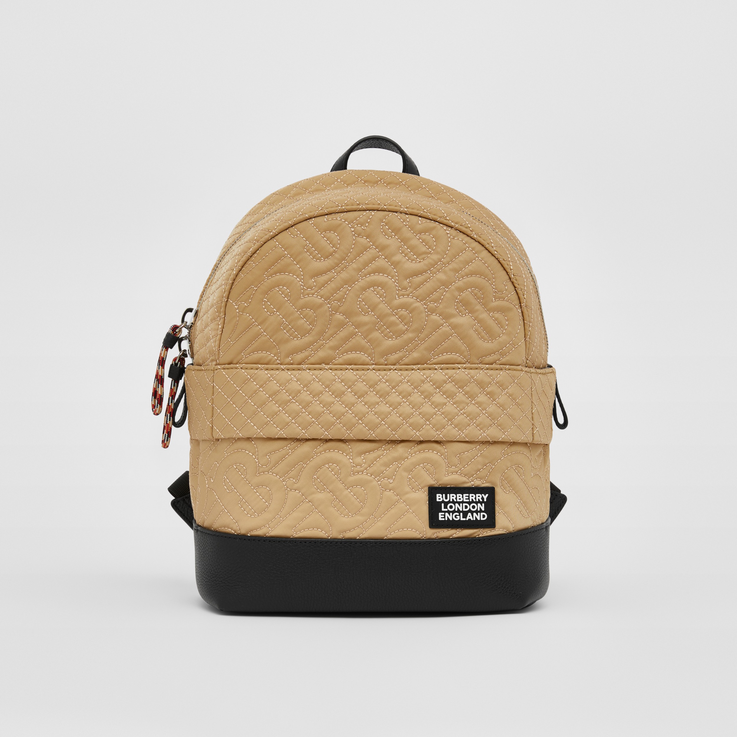 Monogram Quilted ECONYL® Backpack in Archive Beige Children