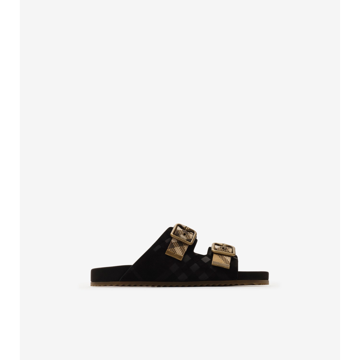 Check Suede Urchin Sandals - thumbnail 7