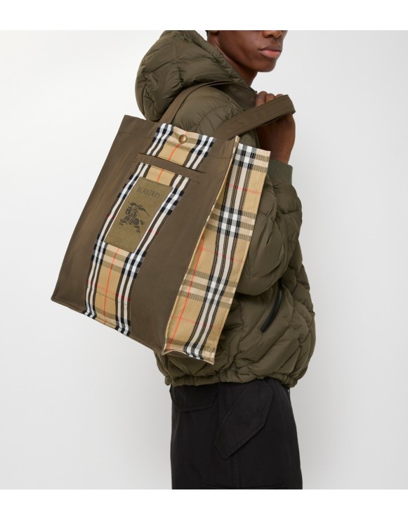 BURBERRY　PRORSUM メンズショルダートート　大容量　数回使用 BURBERRY PRORSUM メンズショルダートート 大容量 数回使用