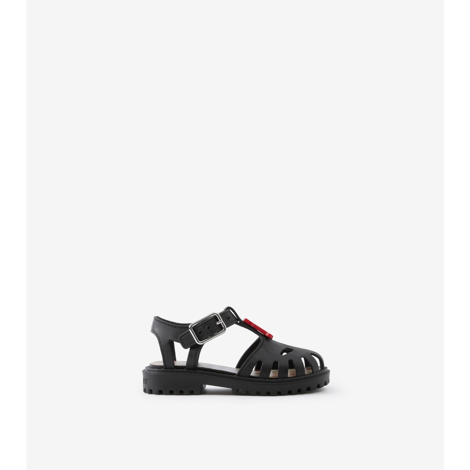 Burberry store rubber sandals