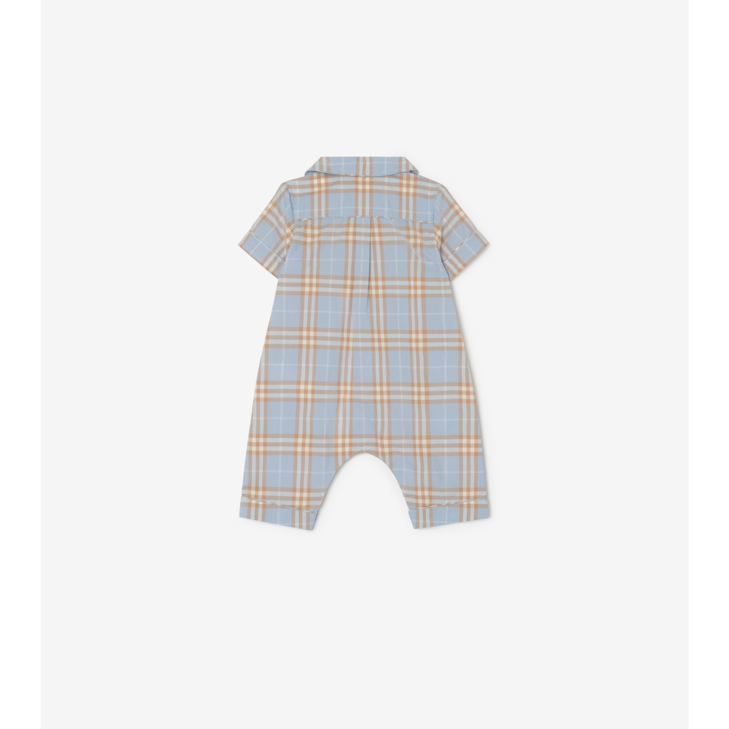 Combinaison en coton Check