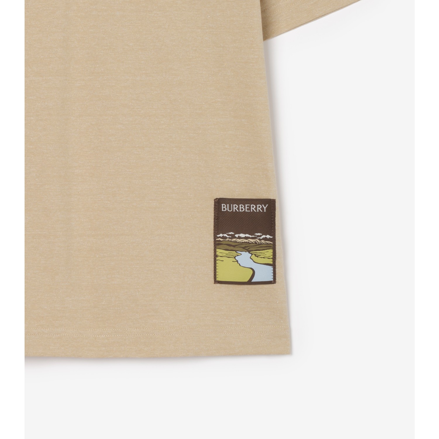 Landscape Label Cotton T-shirt