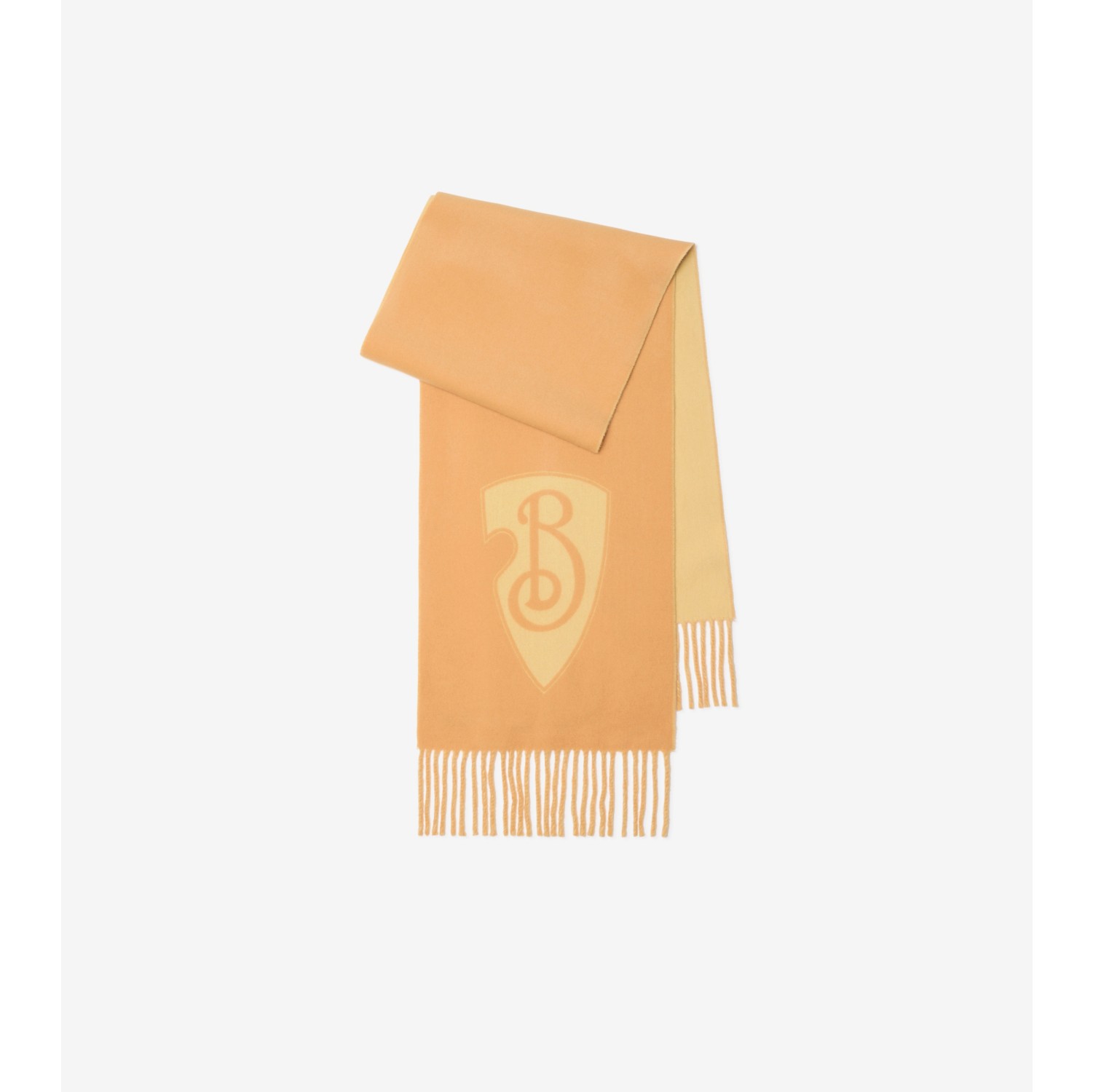 B Shield Wool Cashmere Blend Scarf