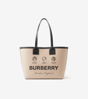 Burberry London Medium Tote Bag in Natural