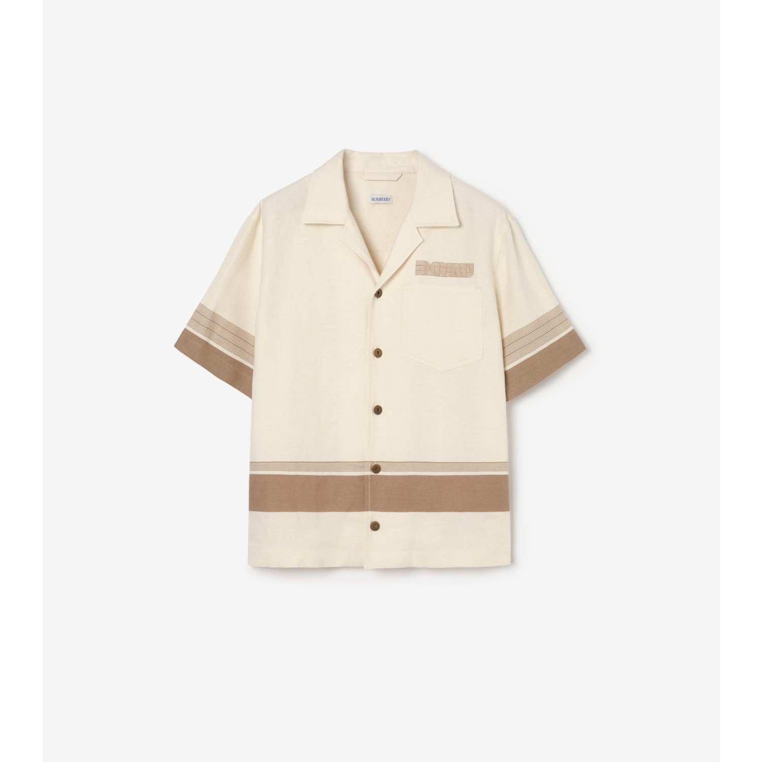 Oversized Fit Linen Shirt