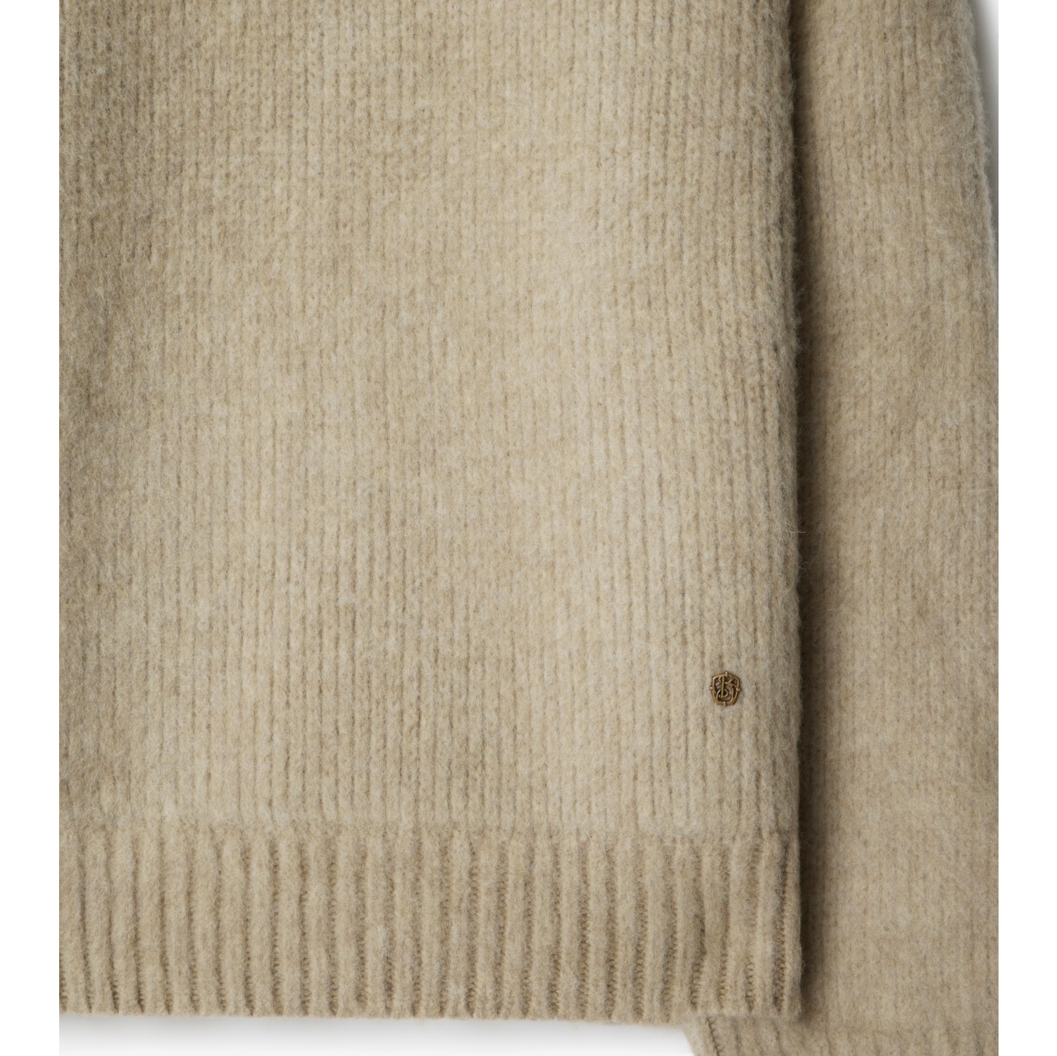 Pullover in lana e cashmere (Tiglio) - Uomo | Sito ufficiale Burberry®