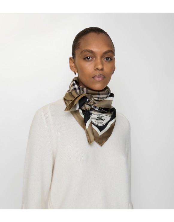 Burberry シルクスカーフ（新品） ウィメンズ デザイナー シルクスカーフ | Burberry® 公式サイト