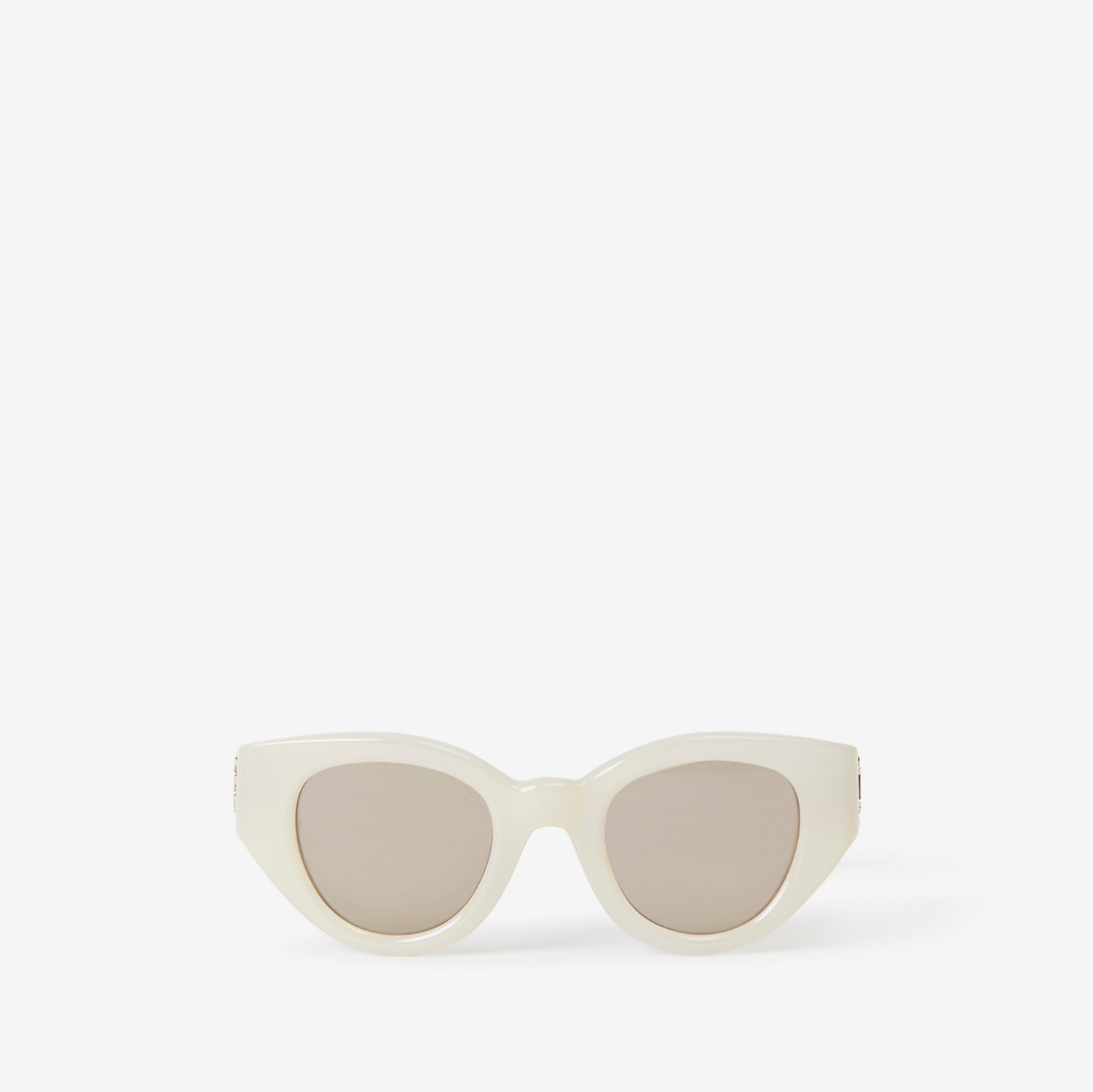 Cat-Eye-Sonnenbrille „Lola“ (Helles Vanille) - Damen | Burberry®