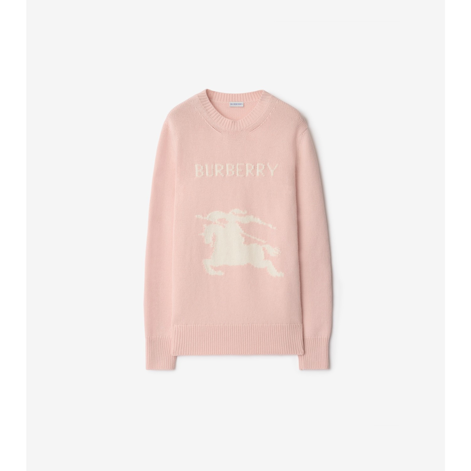 Suéter de cashmere e lã com estampa EKD