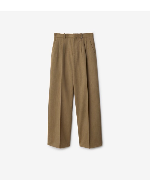 Wool Tailored Trousers