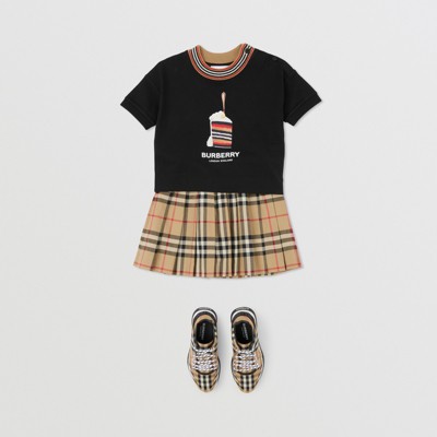 burberry pattern t shirt