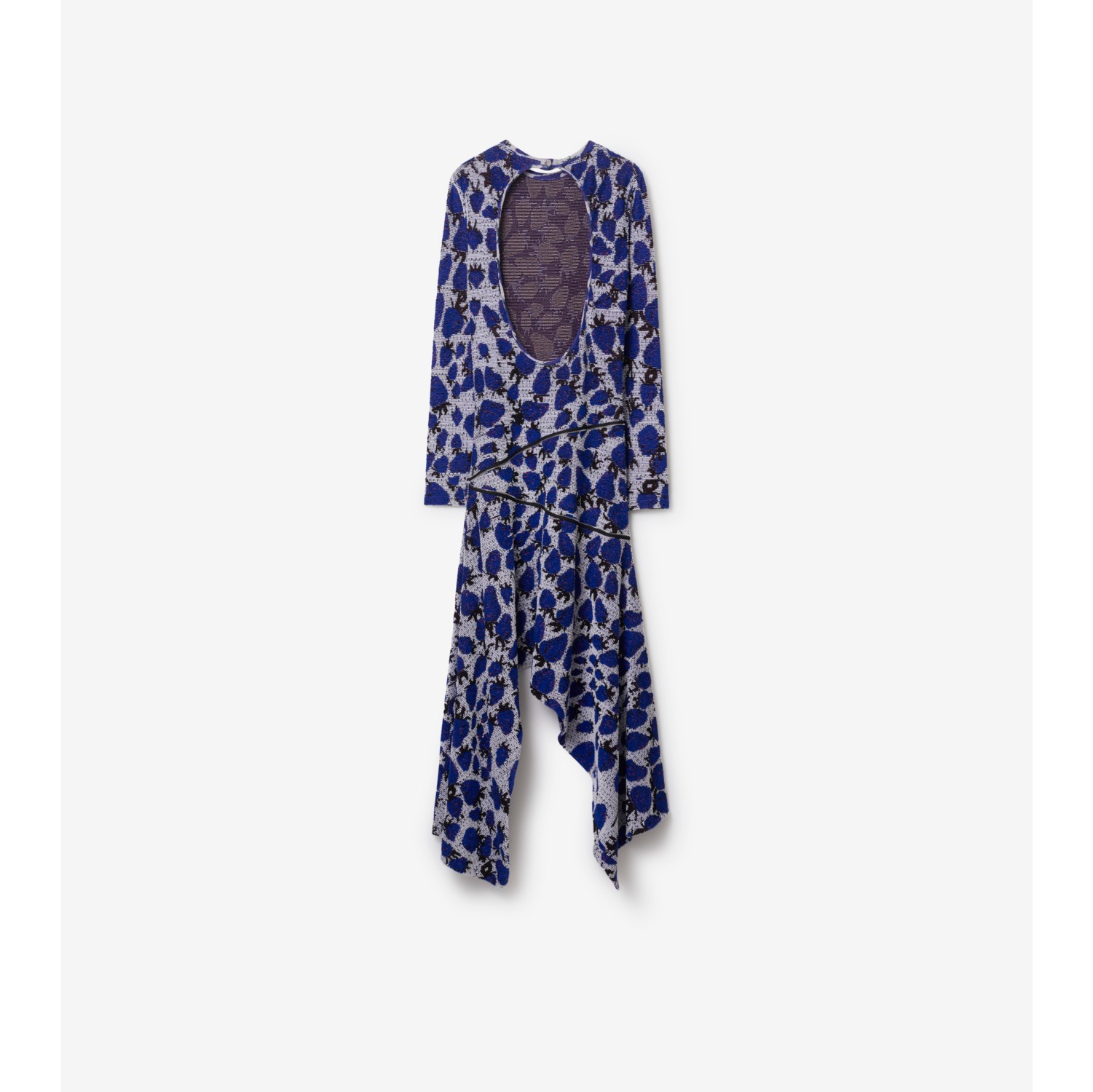 【関税&送料込】Burberry Printed Viscose Dress Chemisier cotton short dress with Check print BURBERRY