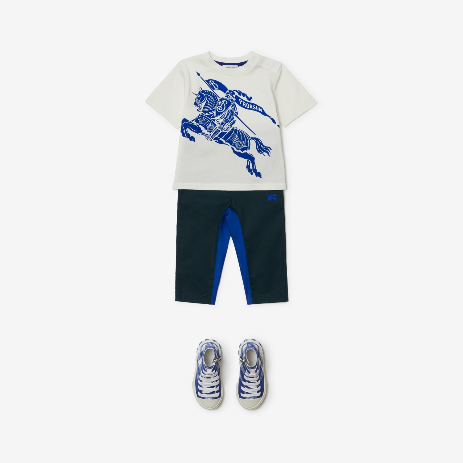 EKD Cotton T-shirt in Salt - Children | Burberry® Official