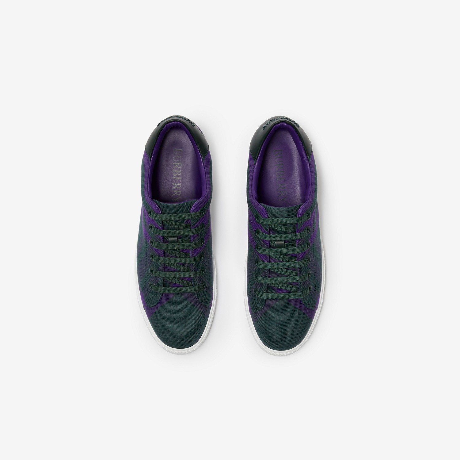Sneaker in cotone Check (Royal) - Donna | Sito ufficiale Burberry®
