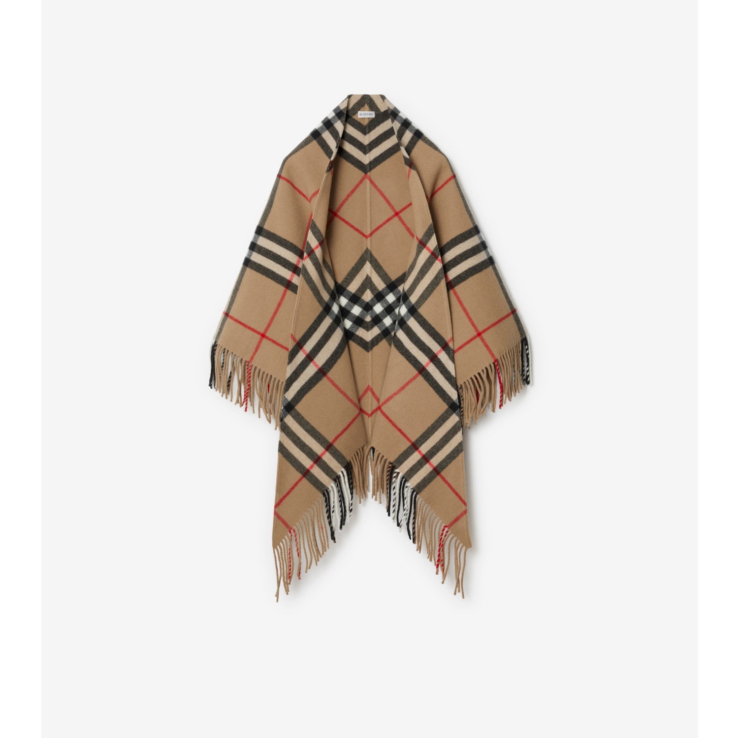 Burberry shop girl cape