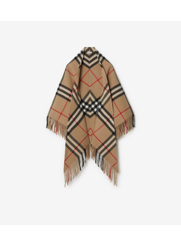 Burberry hot sale cape poncho