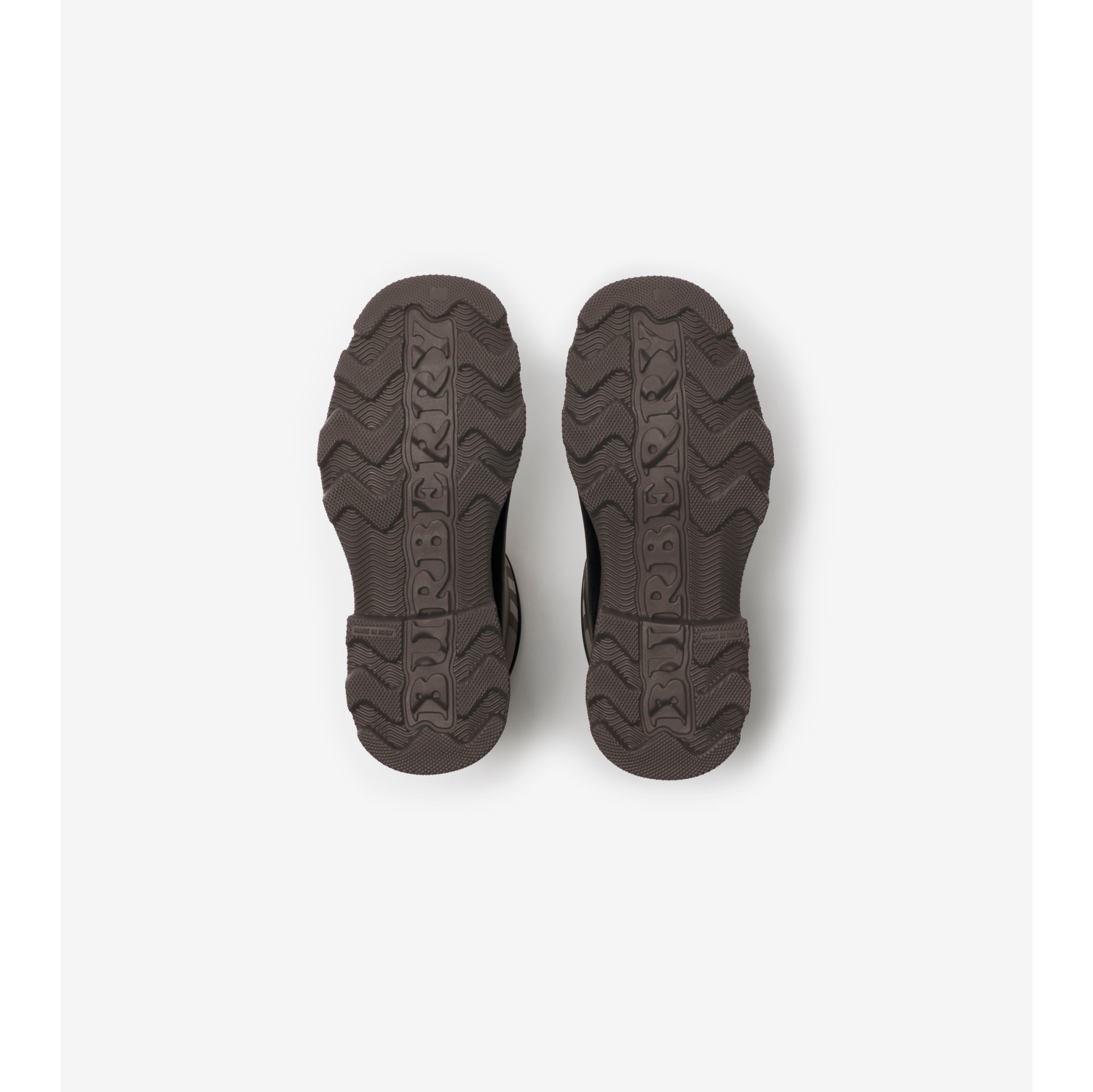 ラバー マーシュ スタンプ ローブーツ​ (ブラウン／マホガニーブラウン