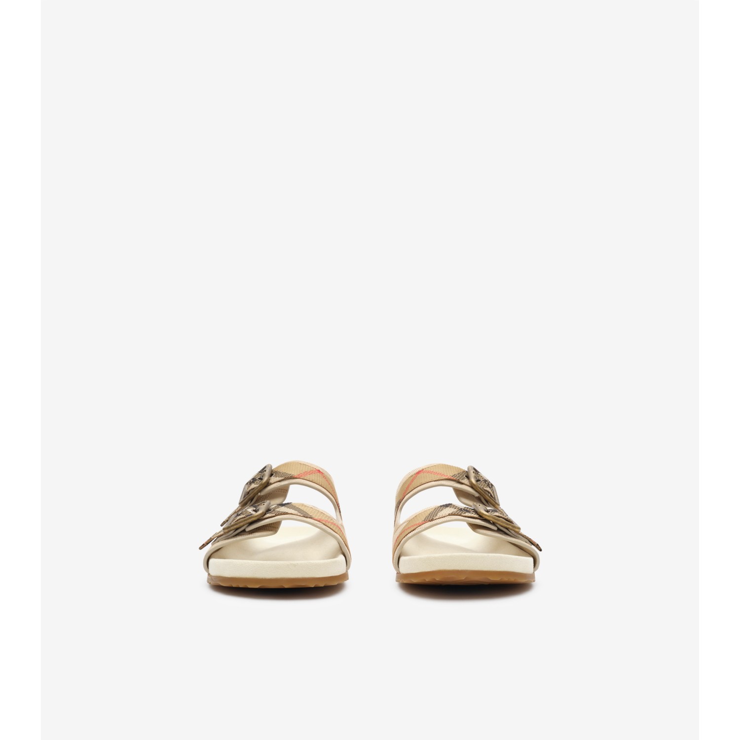 Check Suede Urchin Sandals - thumbnail 2