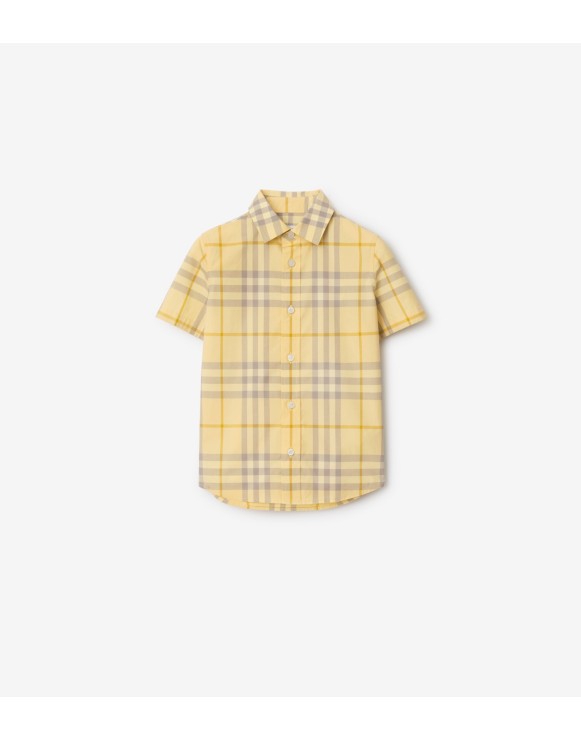 Check Cotton Shirt