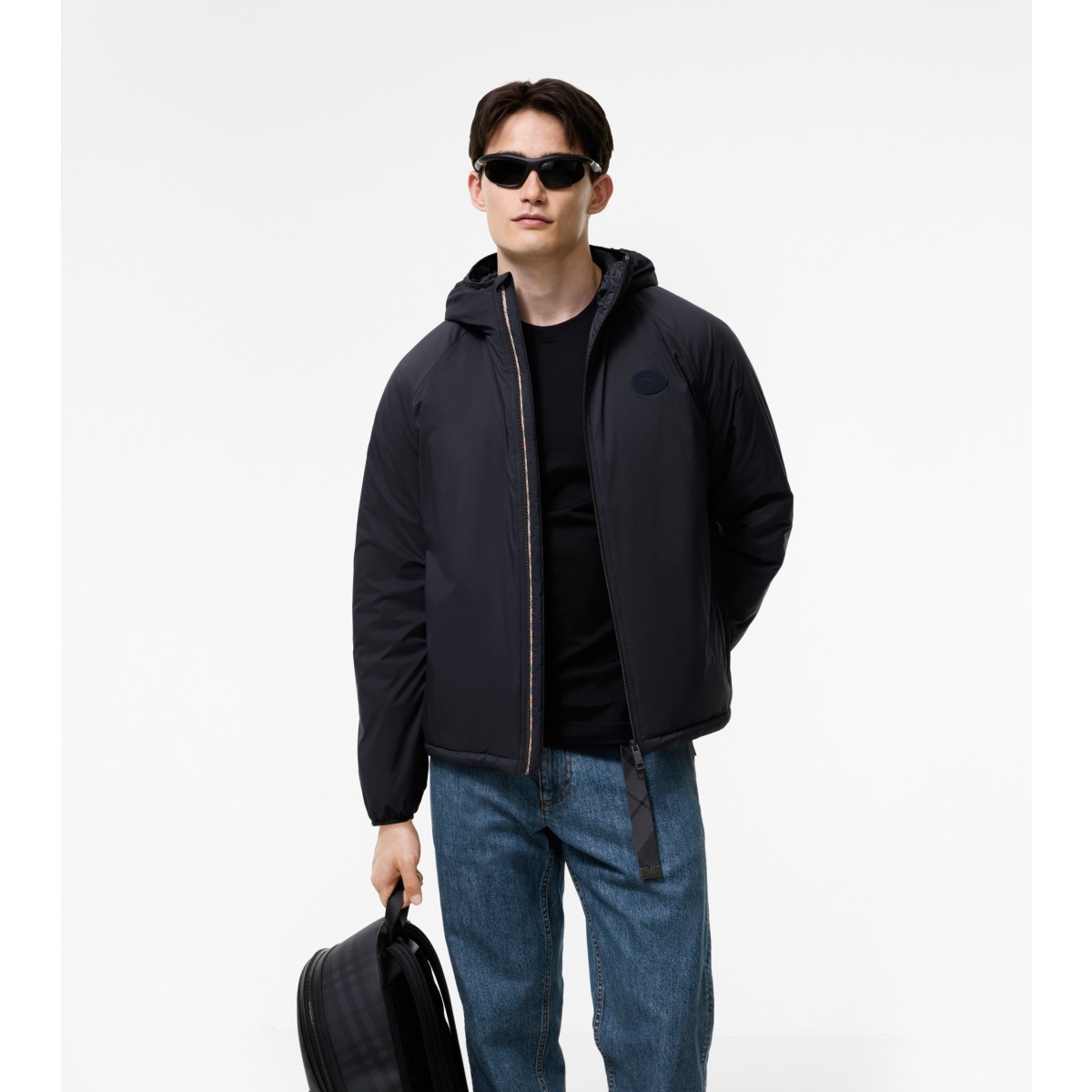  Packable Nylon Dunwich Hooded Jacket
