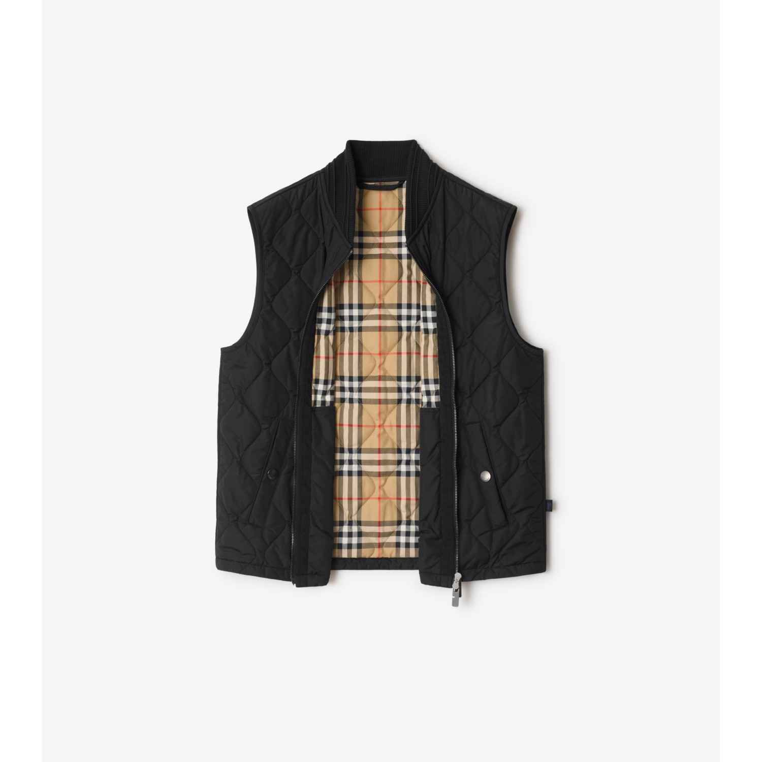 Quilted Nylon Gilet - thumbnail 4