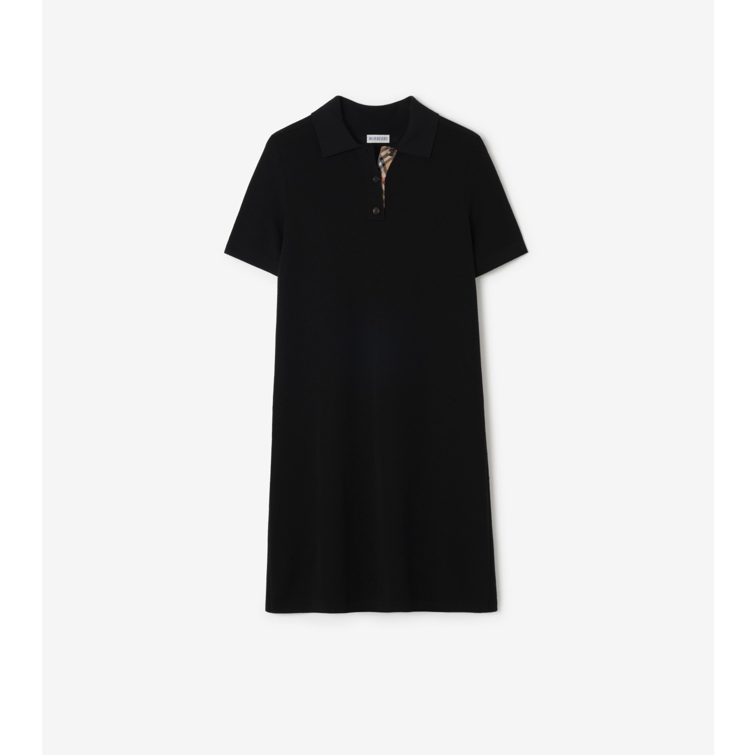 Wool Polo Shirt Dress