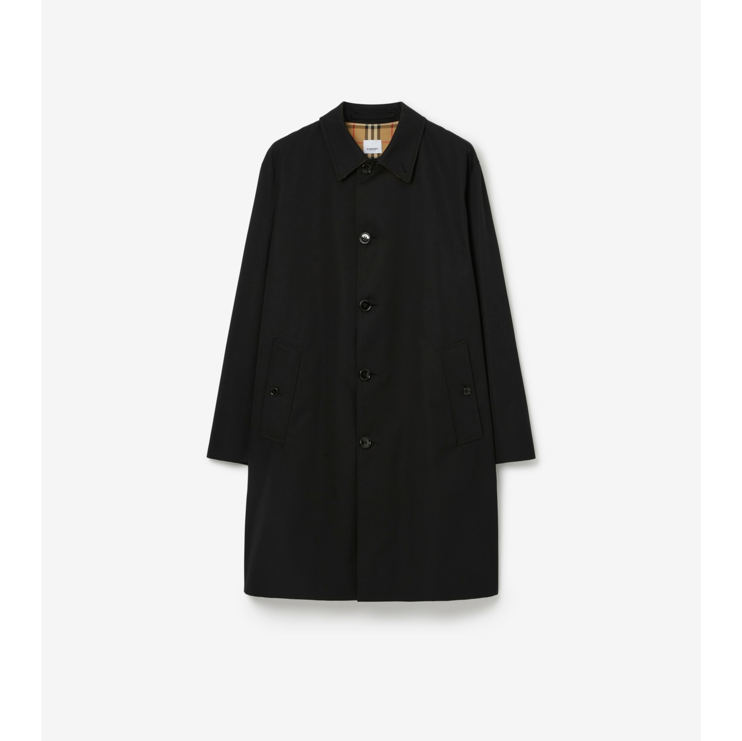 Burberry gabardine sales car coat