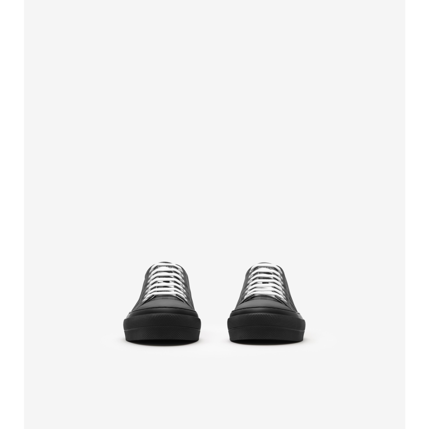 Check Nylon Blend Sneakers