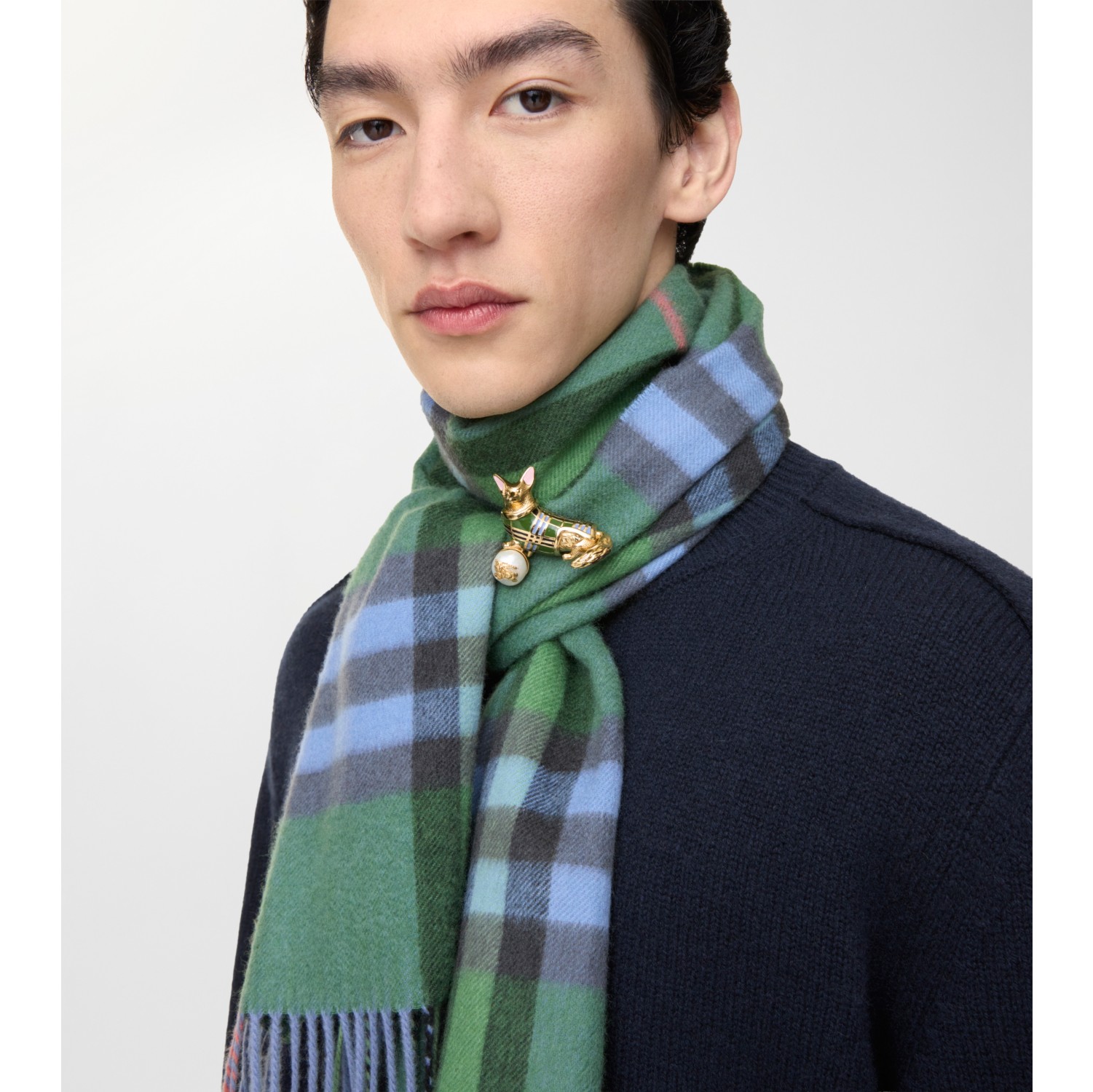 Corgi Brooch in Gold - Women | Burberry® Official