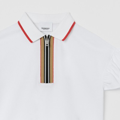 burberry icon stripe polo