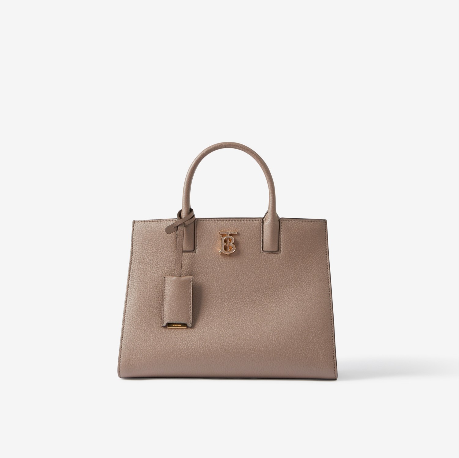 Leather bag Burberry Brown in Leather - 37554800