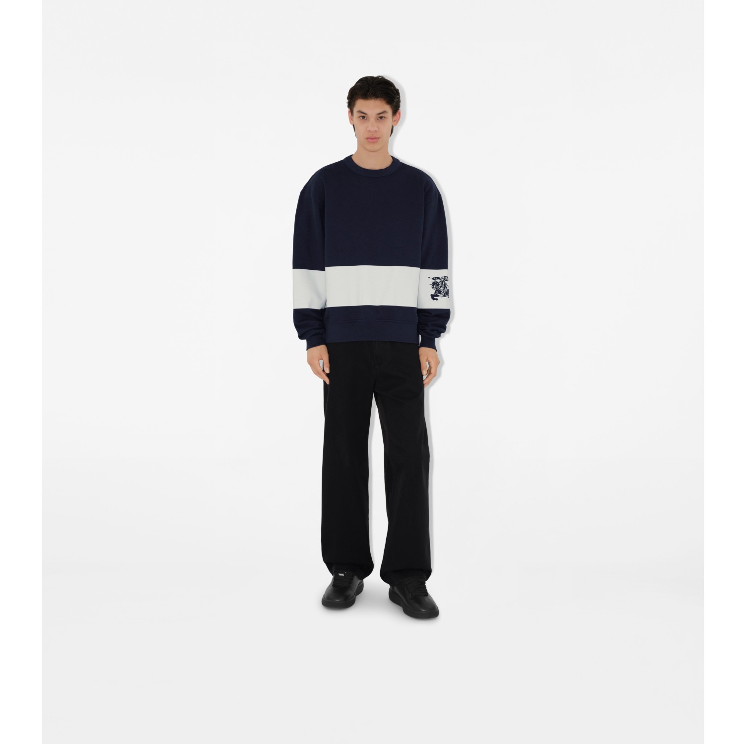 EKD Stripe Cotton Sweatshirt