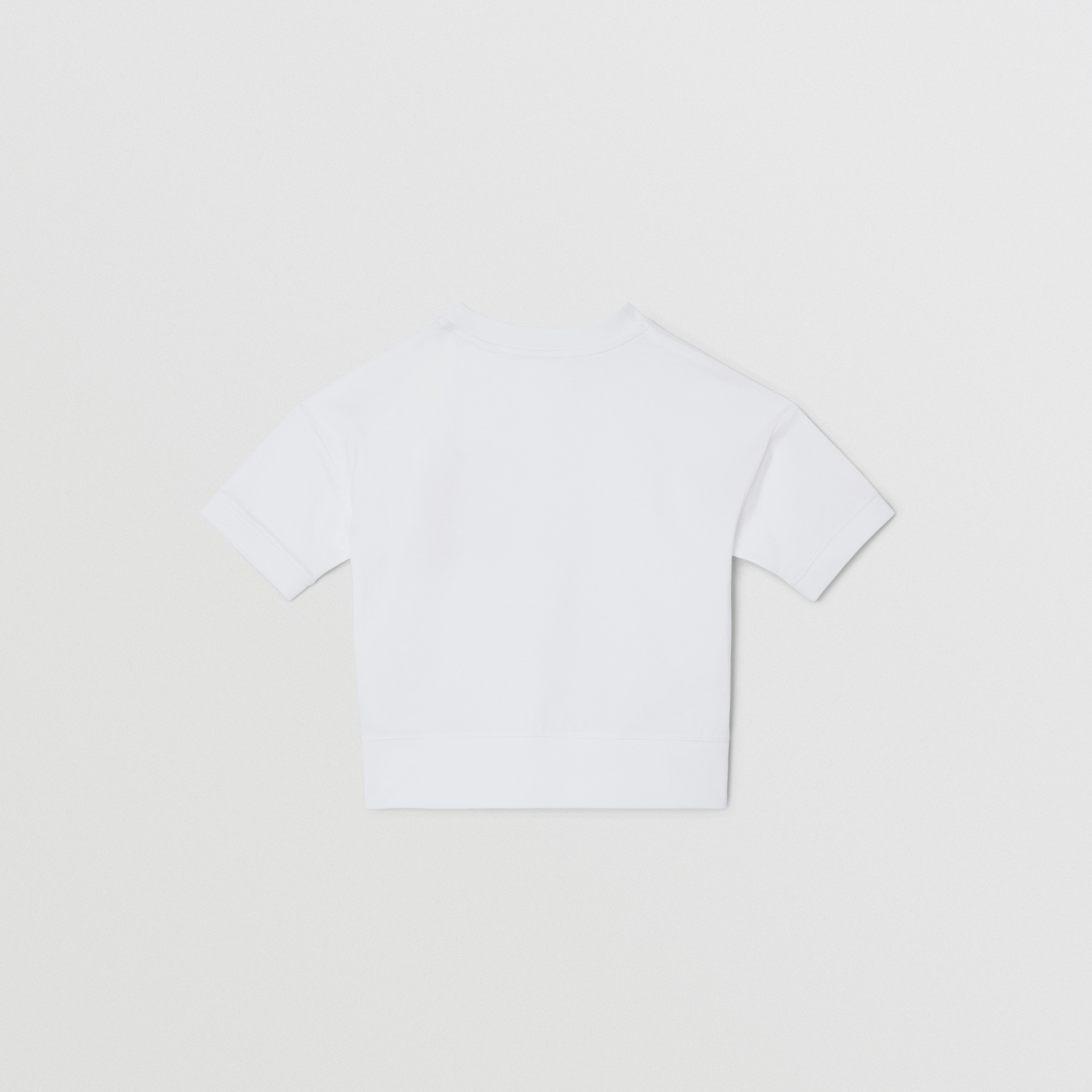 Baumwoll-T-Shirt mit Rehmotiv (Weiß) | Burberry® - 3