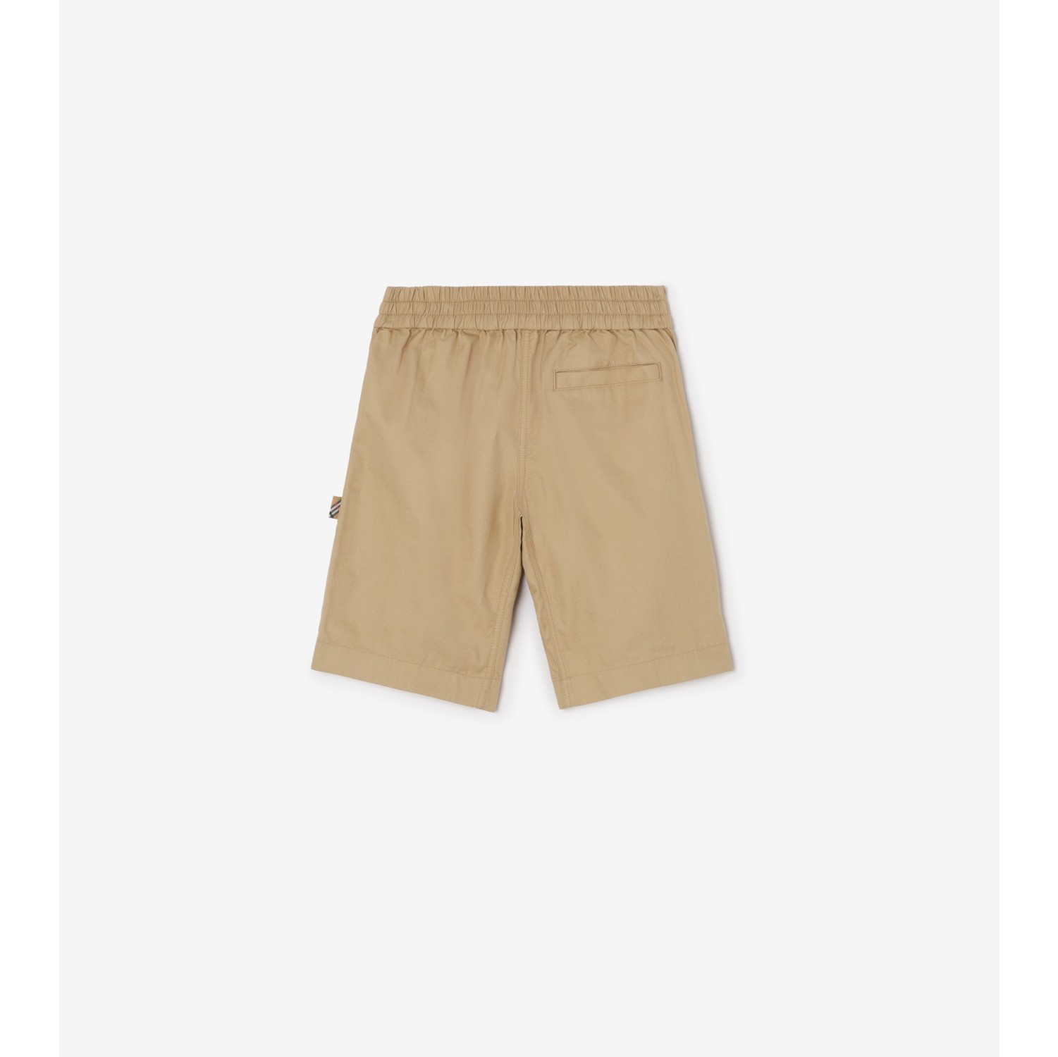 Cotton Twill Cargo Shorts