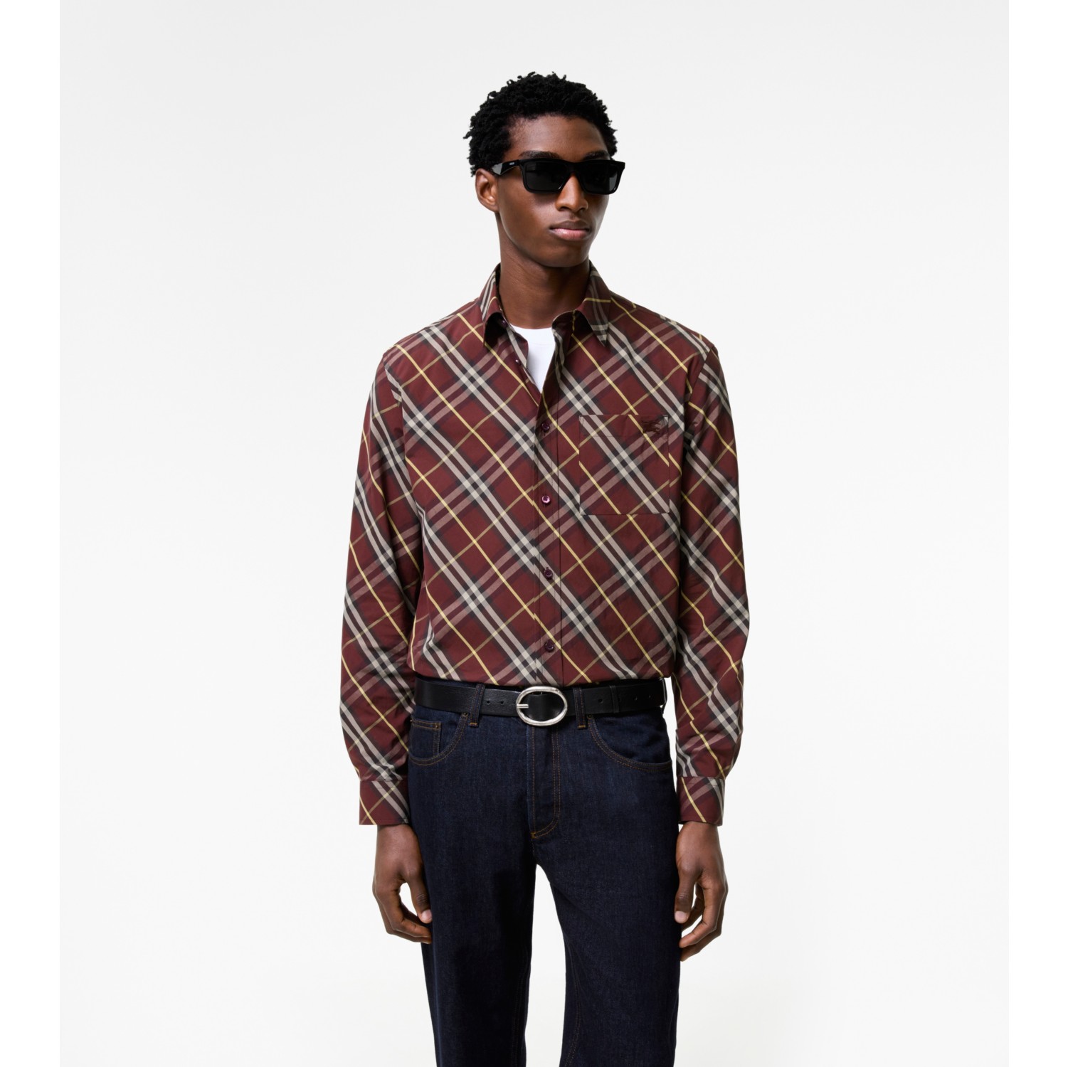 Classic Fit Check Cotton Shirt