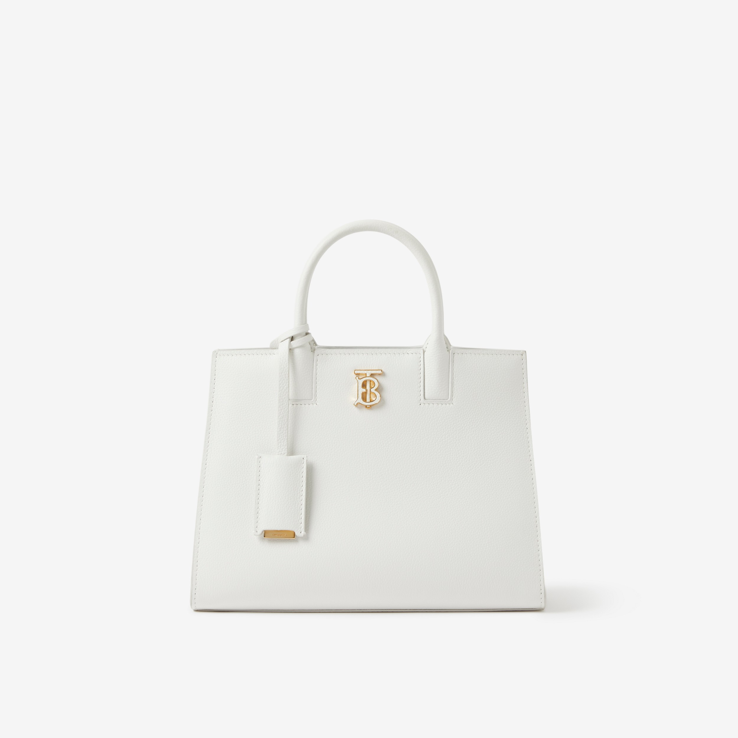 Mini Frances Bag in Optic White - Women | Burberry® Official - 1