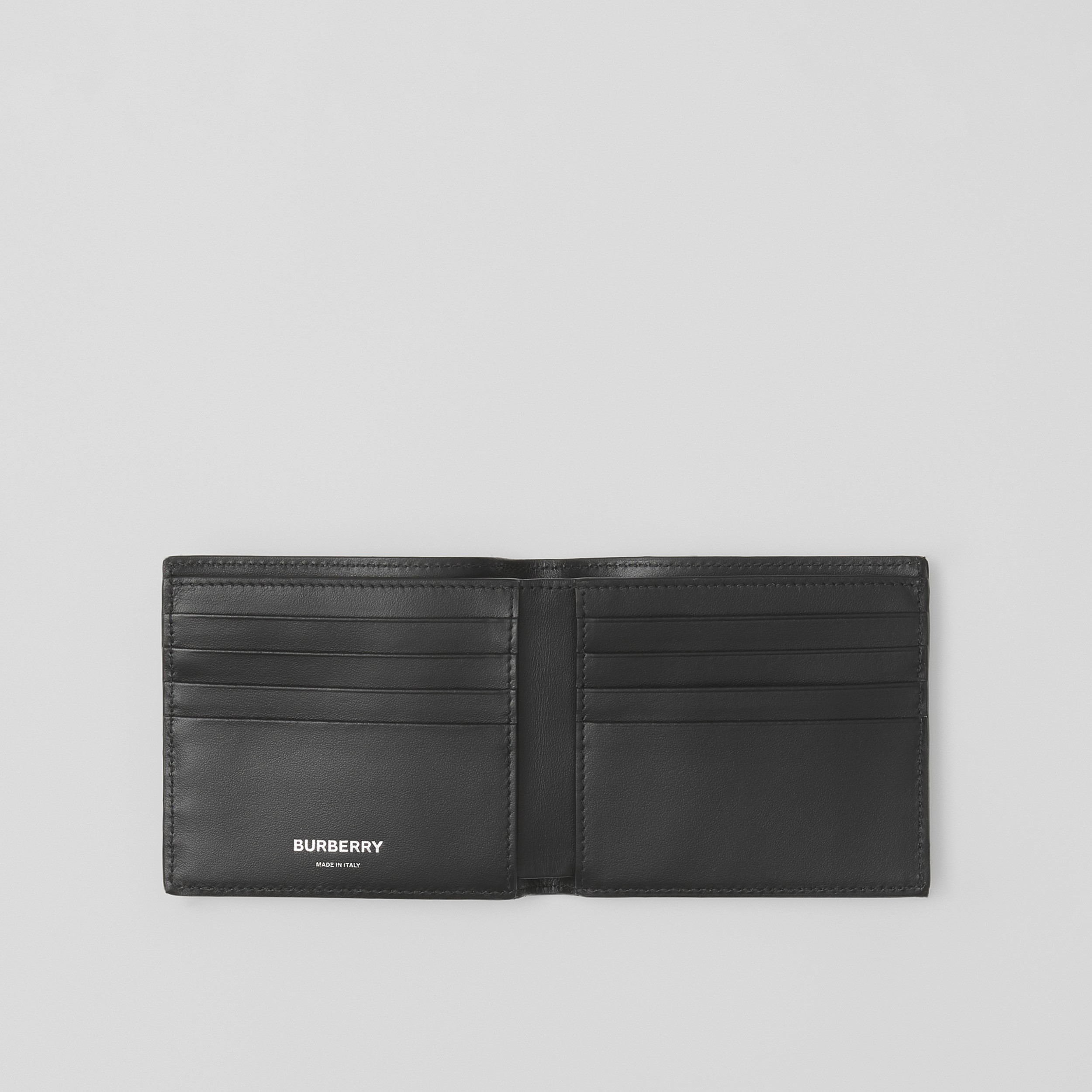 Бумажник из ткани e-canvas в клетку (Винтажный Бежевый) - Для мужчин | Официальный сайт Burberry® - 3