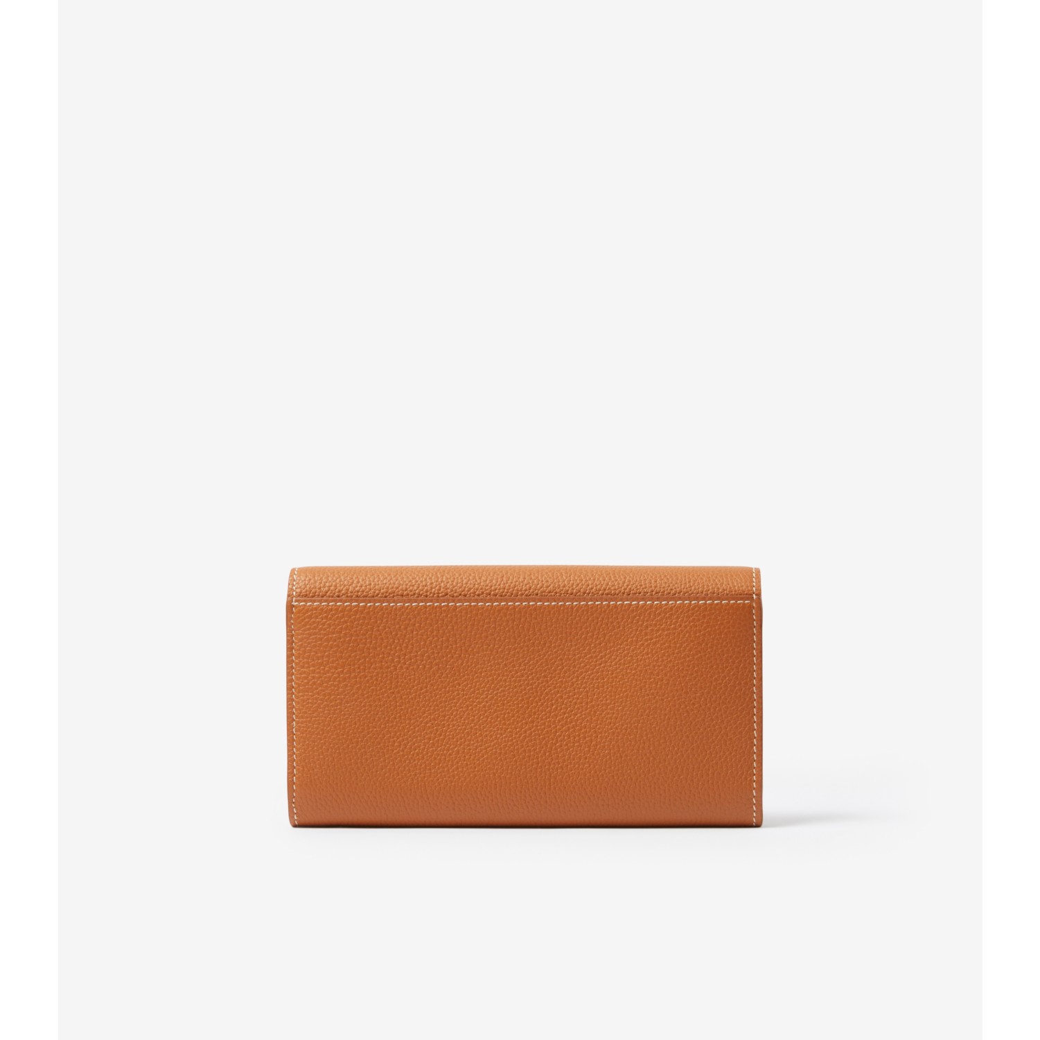 Grainy Leather TB Continental Wallet in Warm russet brown - Women ...