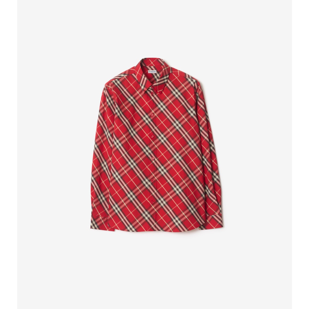  Check Relaxed Fit Cotton Shirt