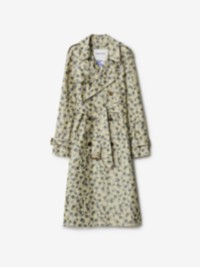 Long Daisy Lightweight Trench Coat in colour Eccles