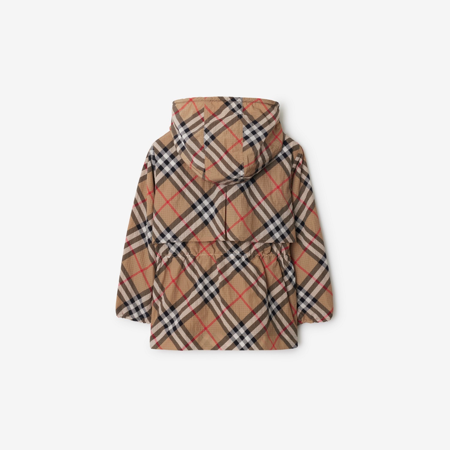 チェックナイロン ジャケット (サンド) | Burberry®公式サイト チェックナイロン ジャケット (サンド) | Burberry®公式サイト