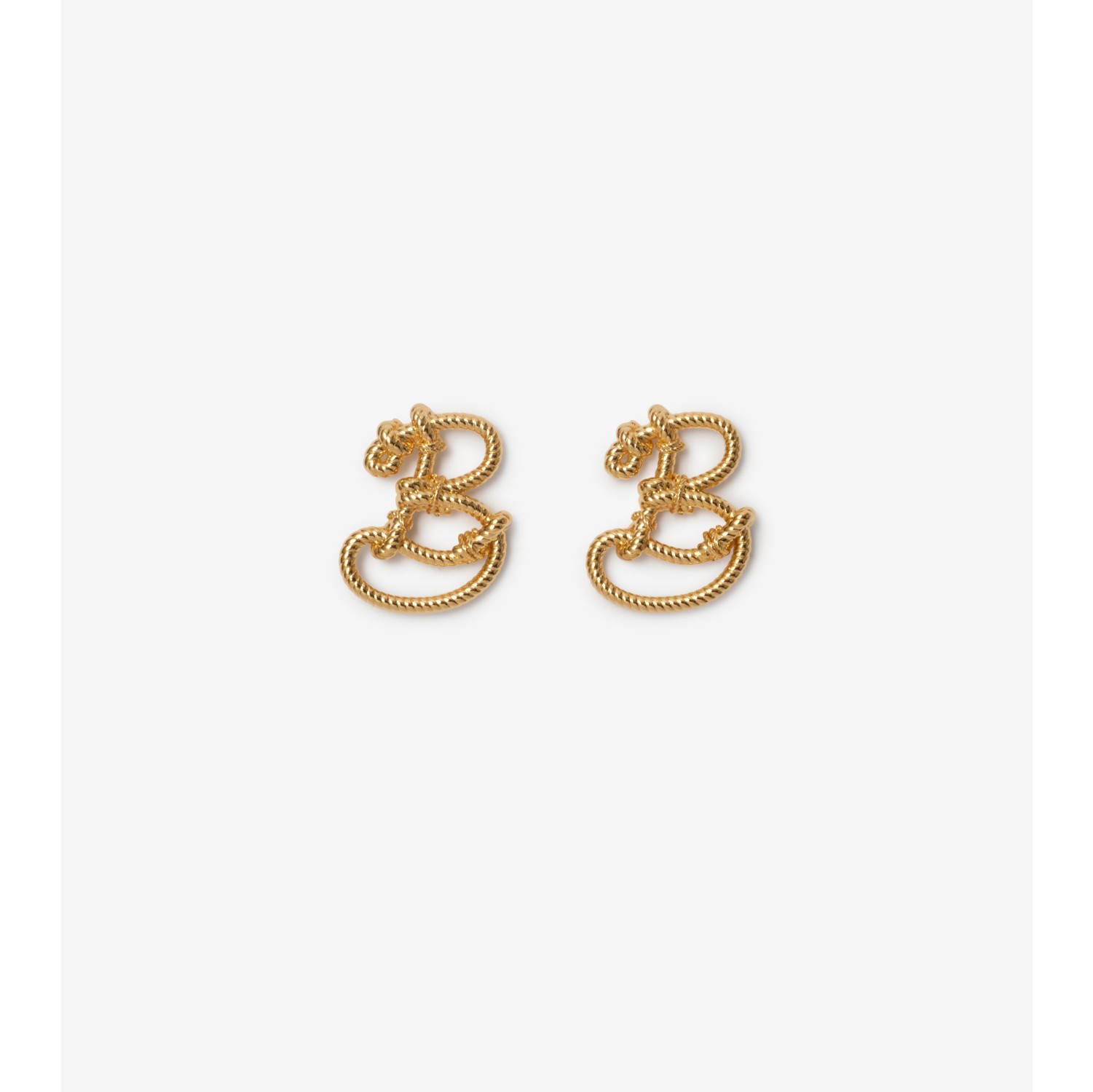 Large Nautical Knot Stud Earrings​