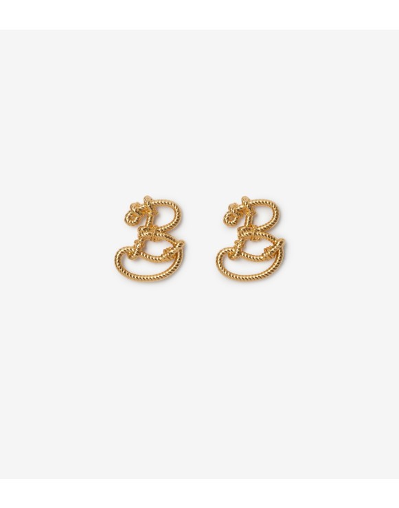 Large Nautical Knot Stud Earrings​