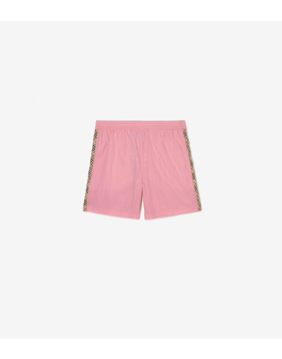 Check Trim Swim Shorts