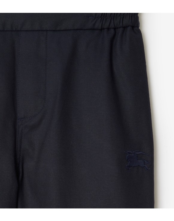 Cotton Blend Trousers