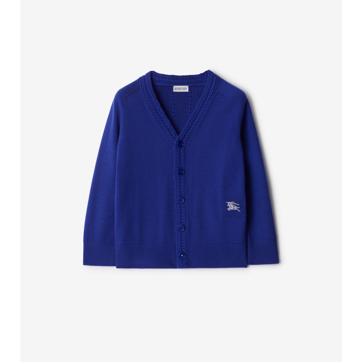 BURBERRY BURBERRY CHILDRENS WOOL CARDIGAN 