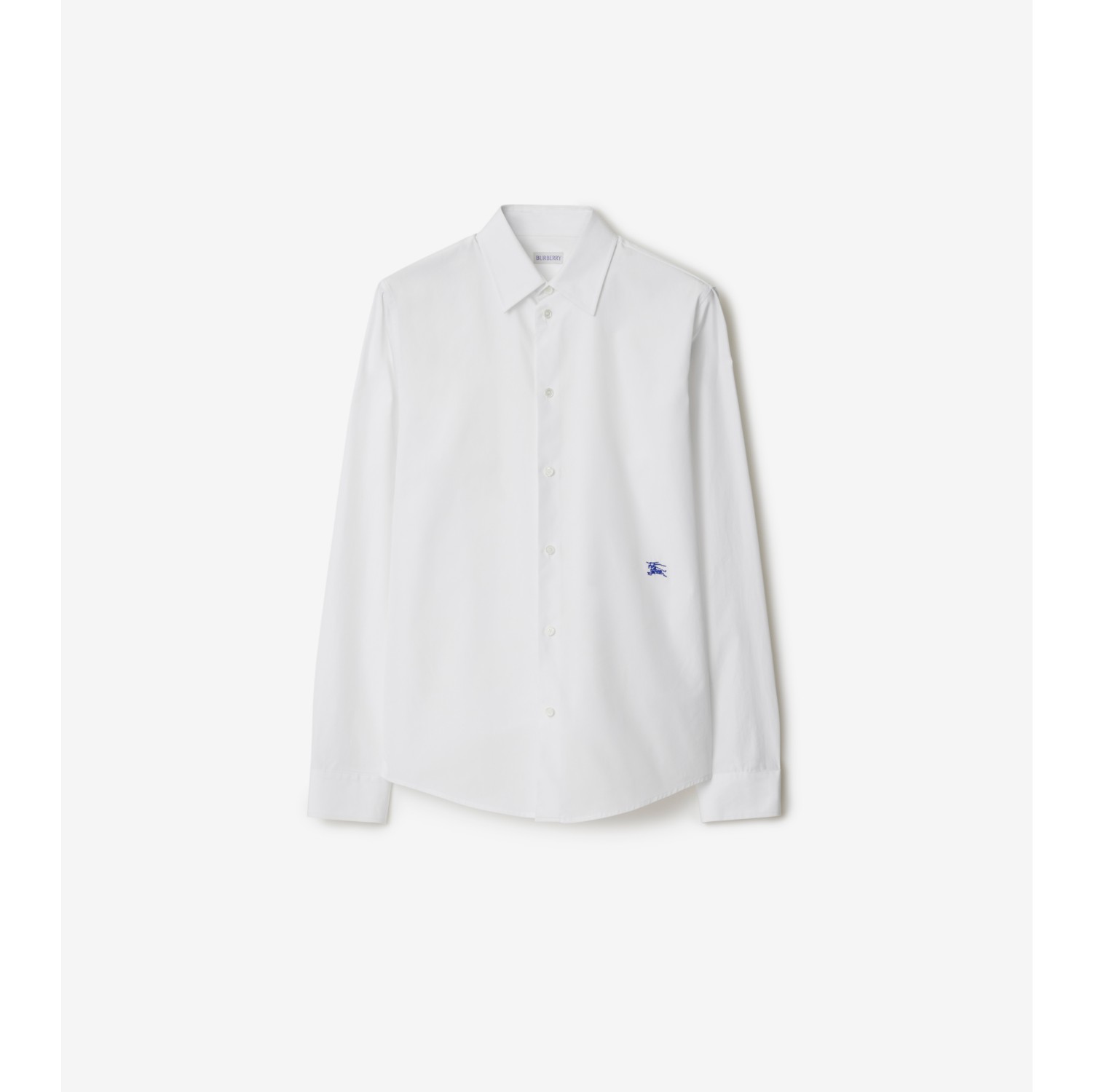 Burberry Men White Cotton T-Shirt main image 1
