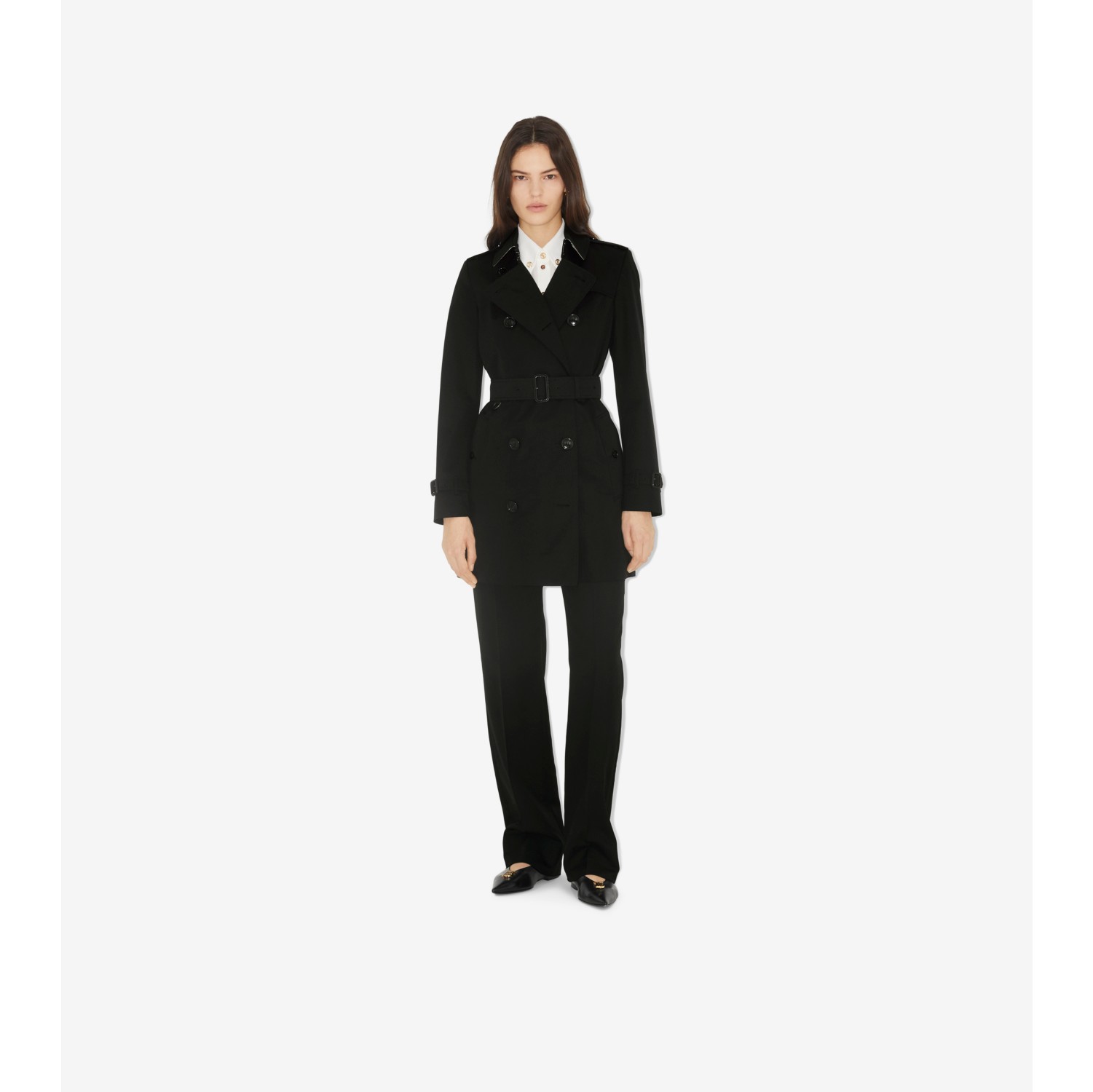 Burberry chelsea short trench on sale coat